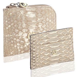 NEW NADA SAWAYA - Set of Python wallet & Card case